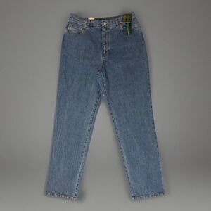 NWT Lauren Ralph Lauren Stretch Classic Fit Womens Jean Size 14 MD Indigo